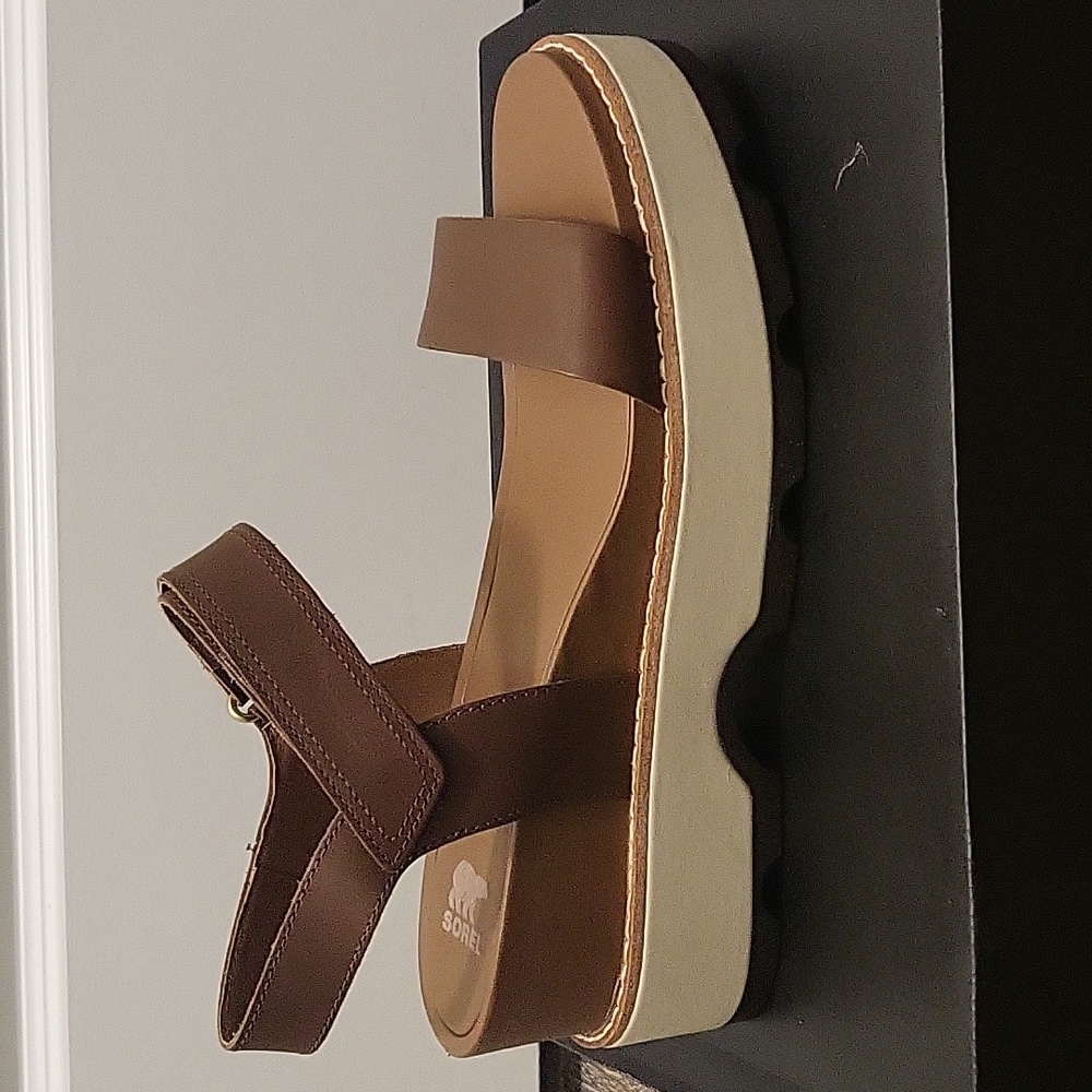 Sorel Women's Joanie™ IV Y Strap Wedge Sandal Size 11 Never Worn - Picture 11 of 17